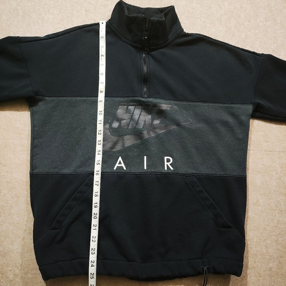 Nike Black Air Logo Long Sleeve Pullover -U - Picture 4 of 5
